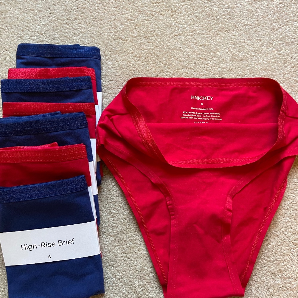 Knickey organic high cut briefs